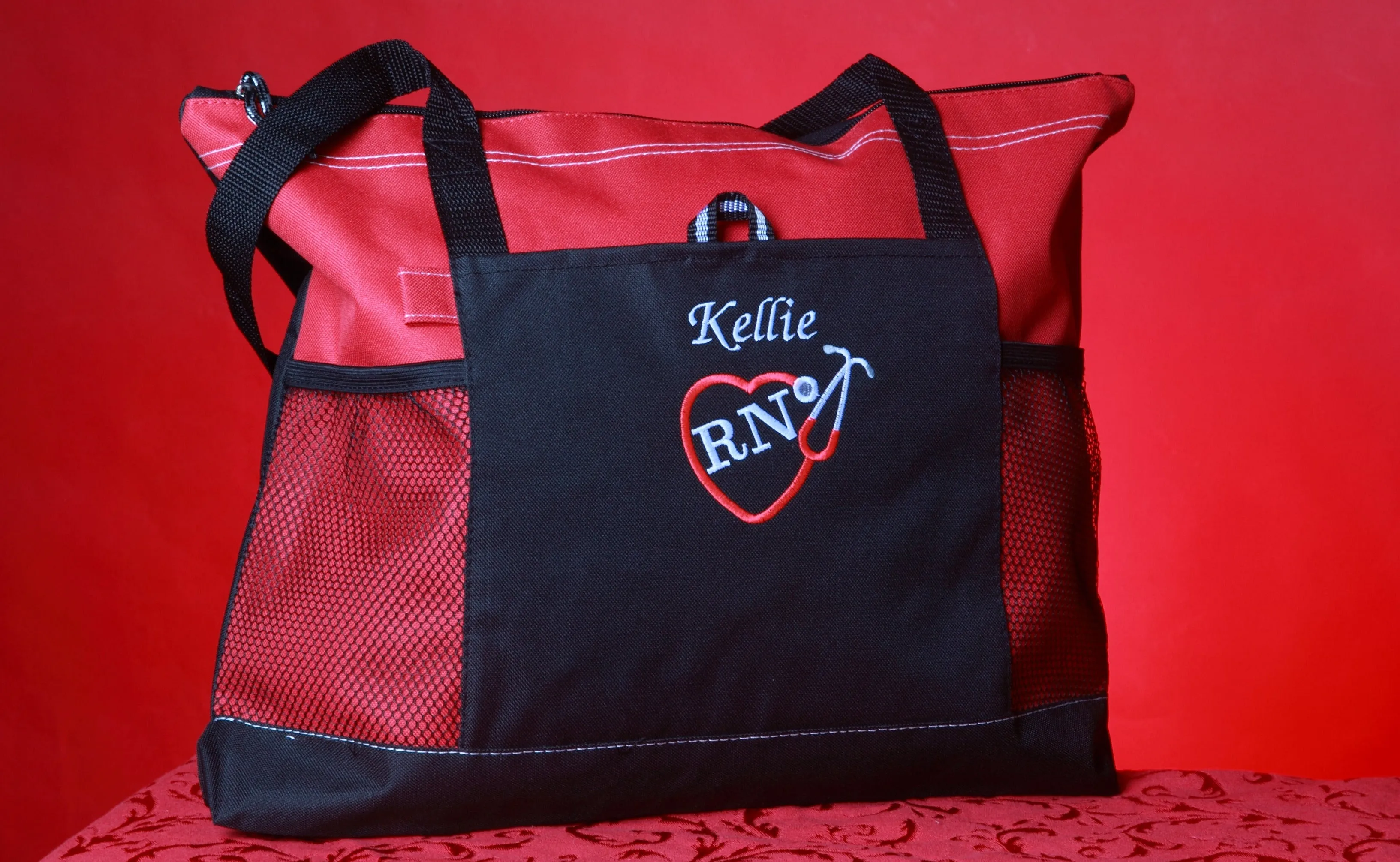 Nurse Tote Bags - Personalized | For RN, LPN, CNA, CMA, MA, ANY TITLE
