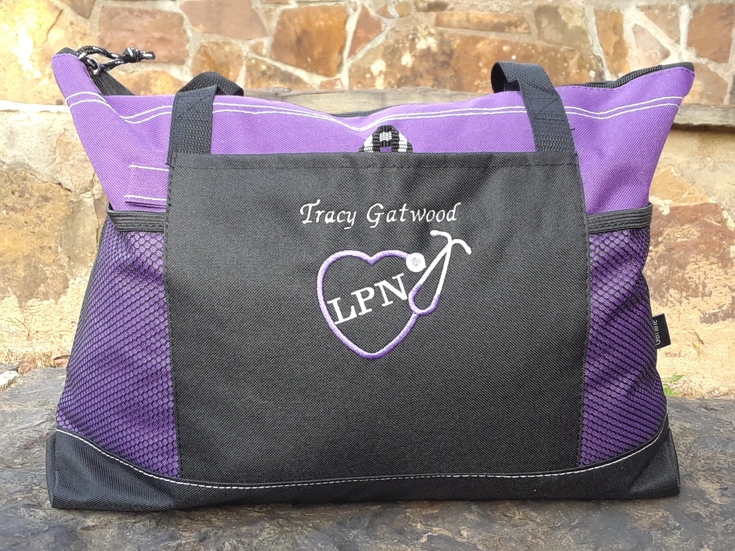 Nurse Tote Bags - Personalized | For RN, LPN, CNA, CMA, MA, ANY TITLE