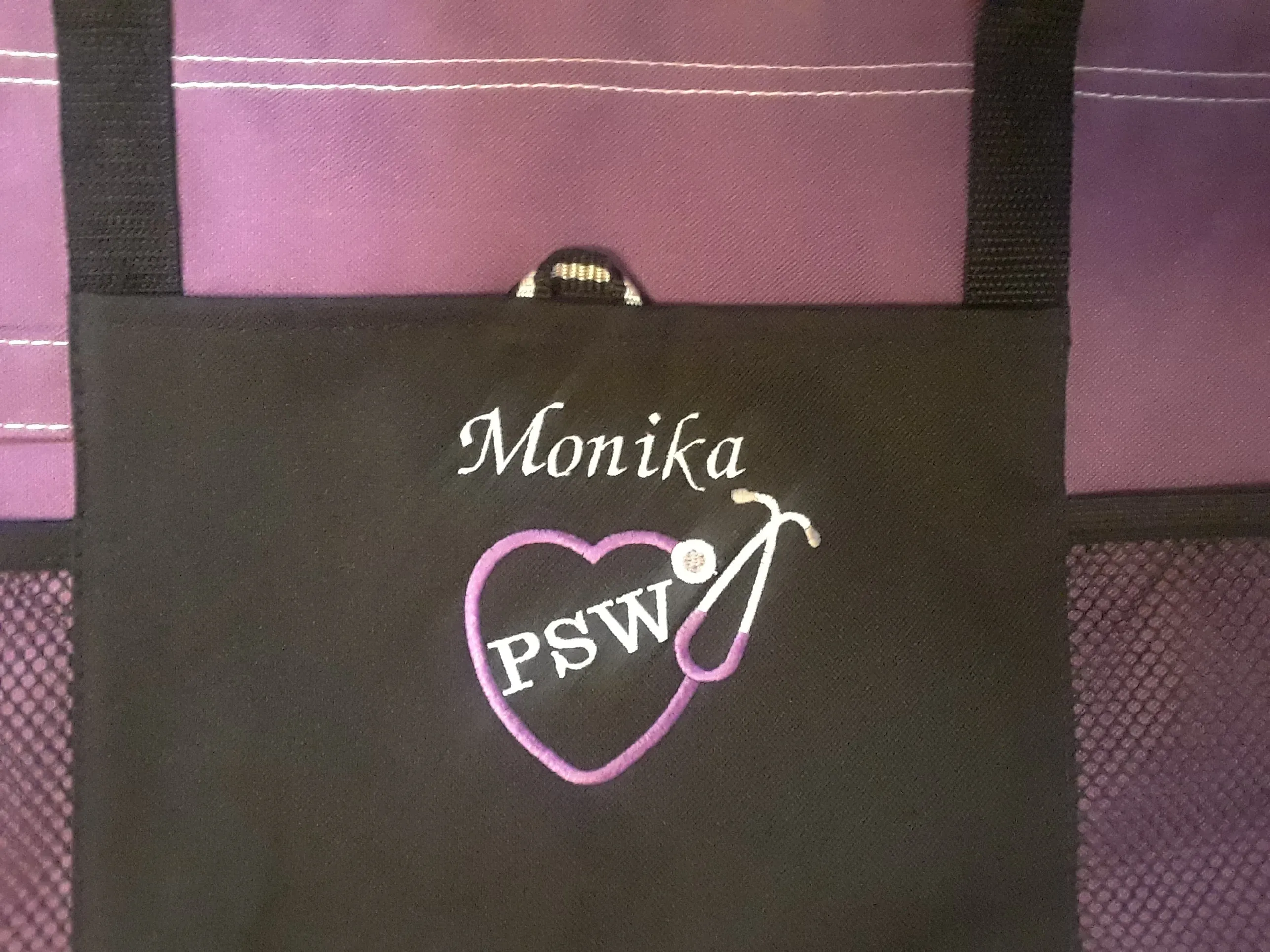 Nurse Tote Bags - Personalized | For RN, LPN, CNA, CMA, MA, ANY TITLE