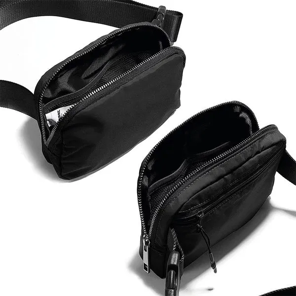 Nylon Fanny Pack in Ivory