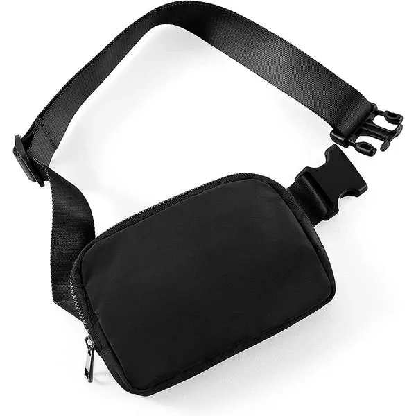 Nylon Fanny Pack in Ivory