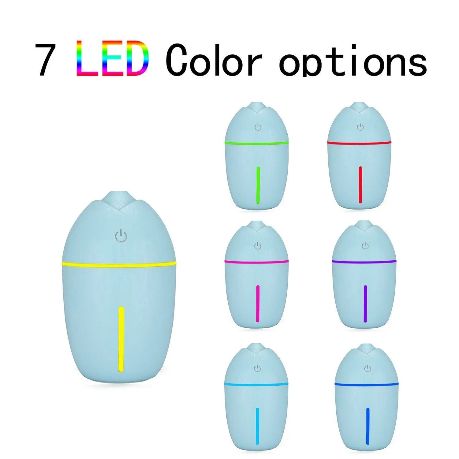 Original 180ml Car Ultrasonic Aroma Diffuser Portable Humidifier
