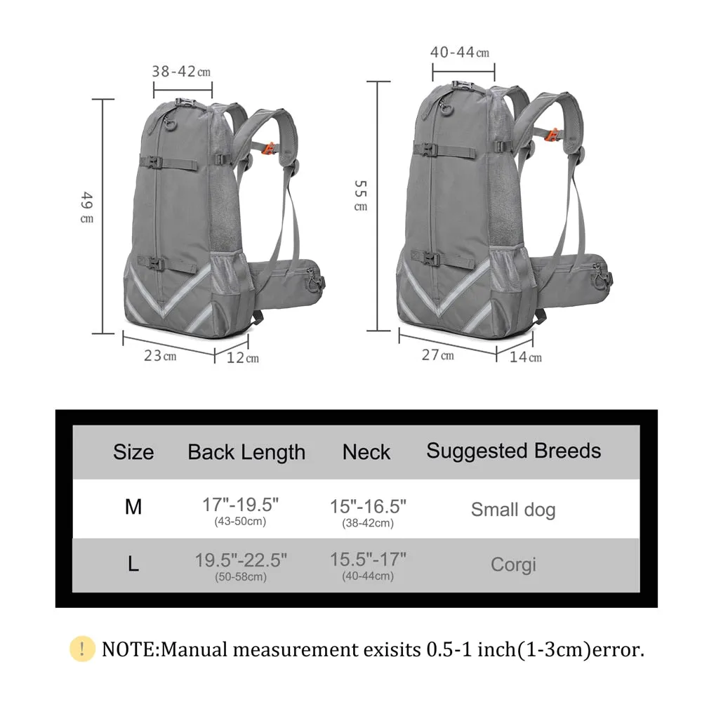 PackyPaw ™ : French Bulldog Carrier Adjustable Backpack (WJ320)