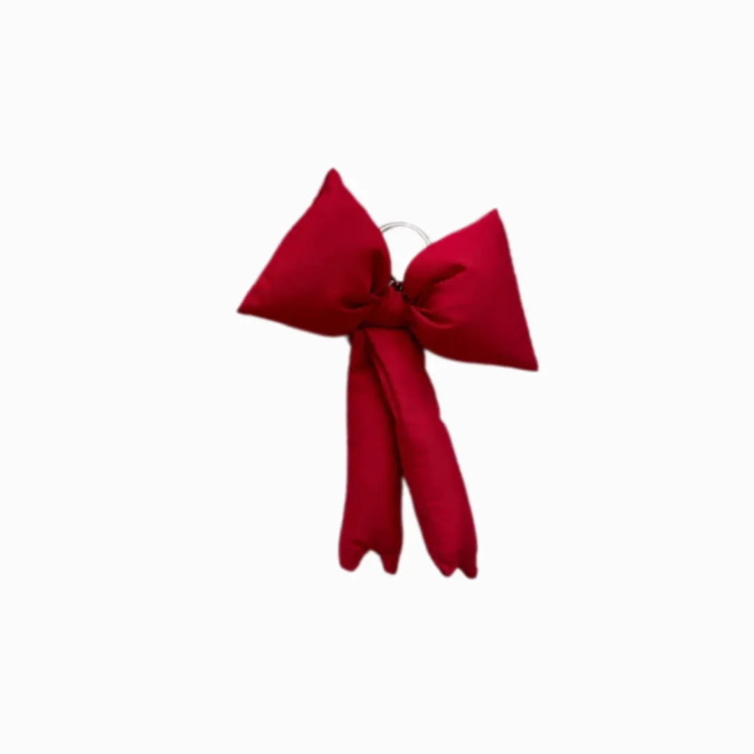 Padded Ribbon Keychain