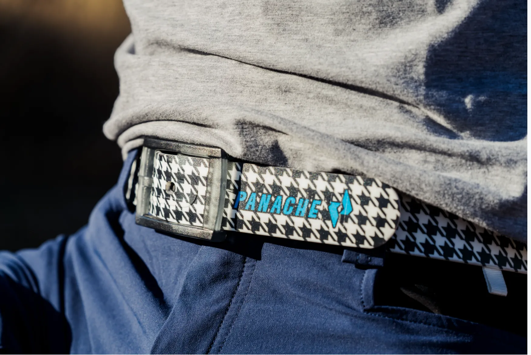 Panache C4 Houndstooth Belt
