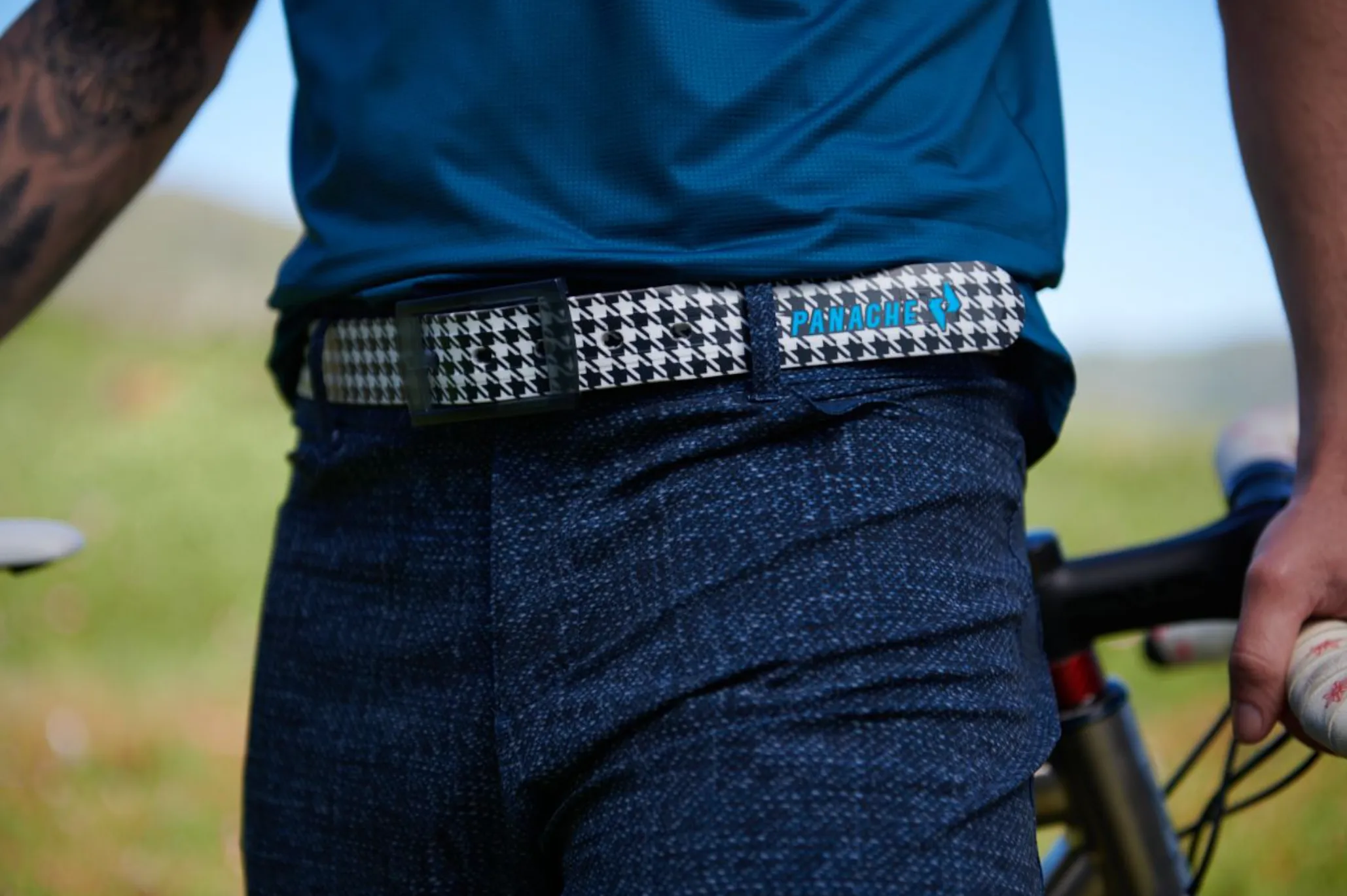 Panache C4 Houndstooth Belt