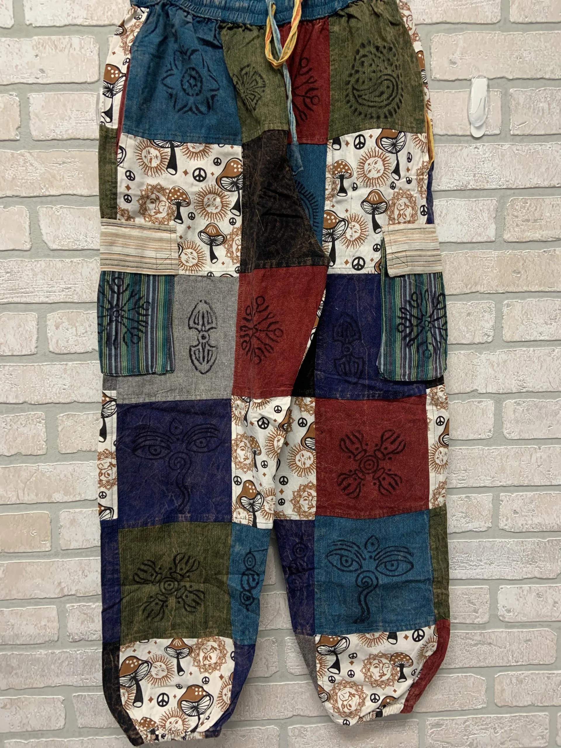 Pant Patch Mushroom Printed - Unique