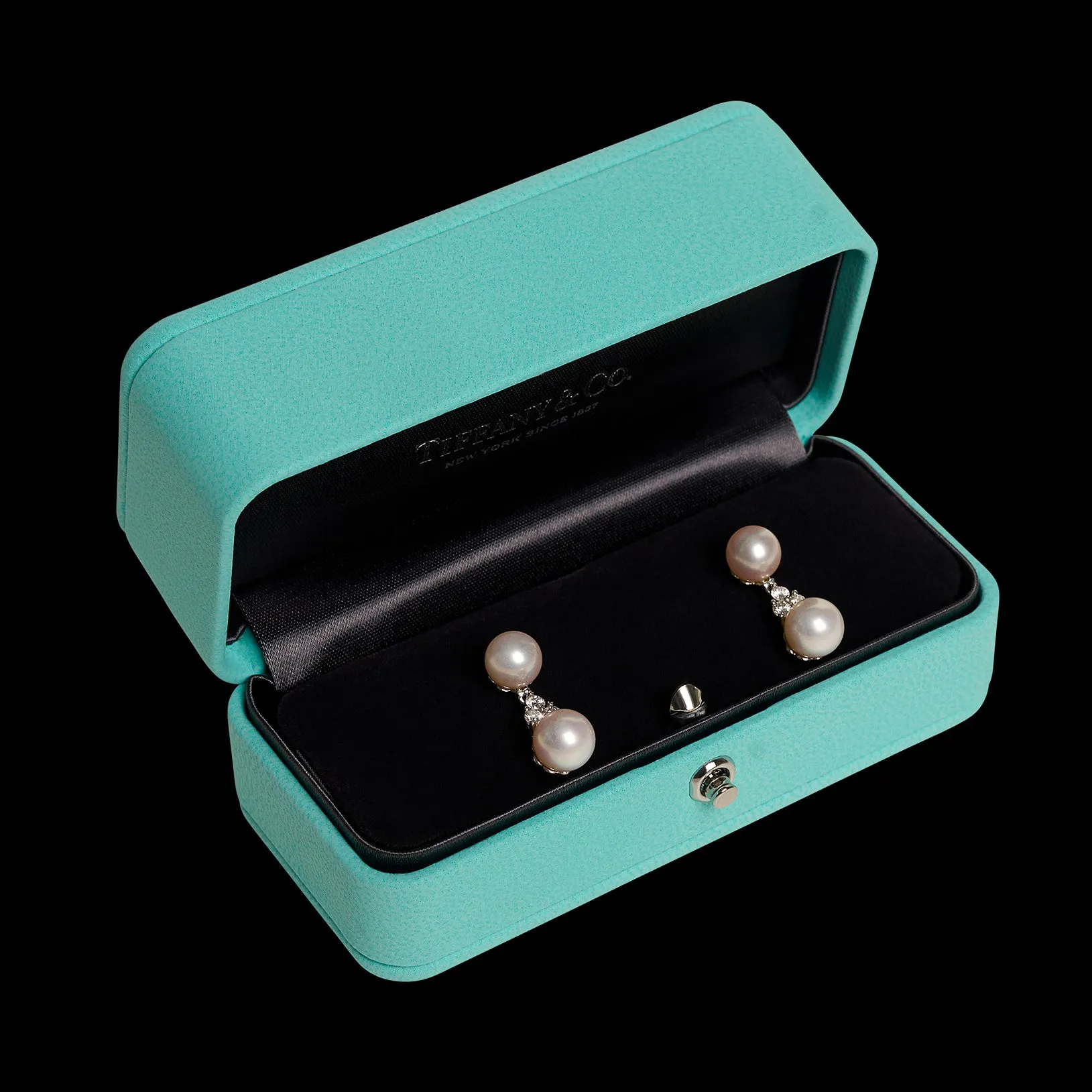 Pearl & Diamond "Aria" Earrings by Tiffany & Co.