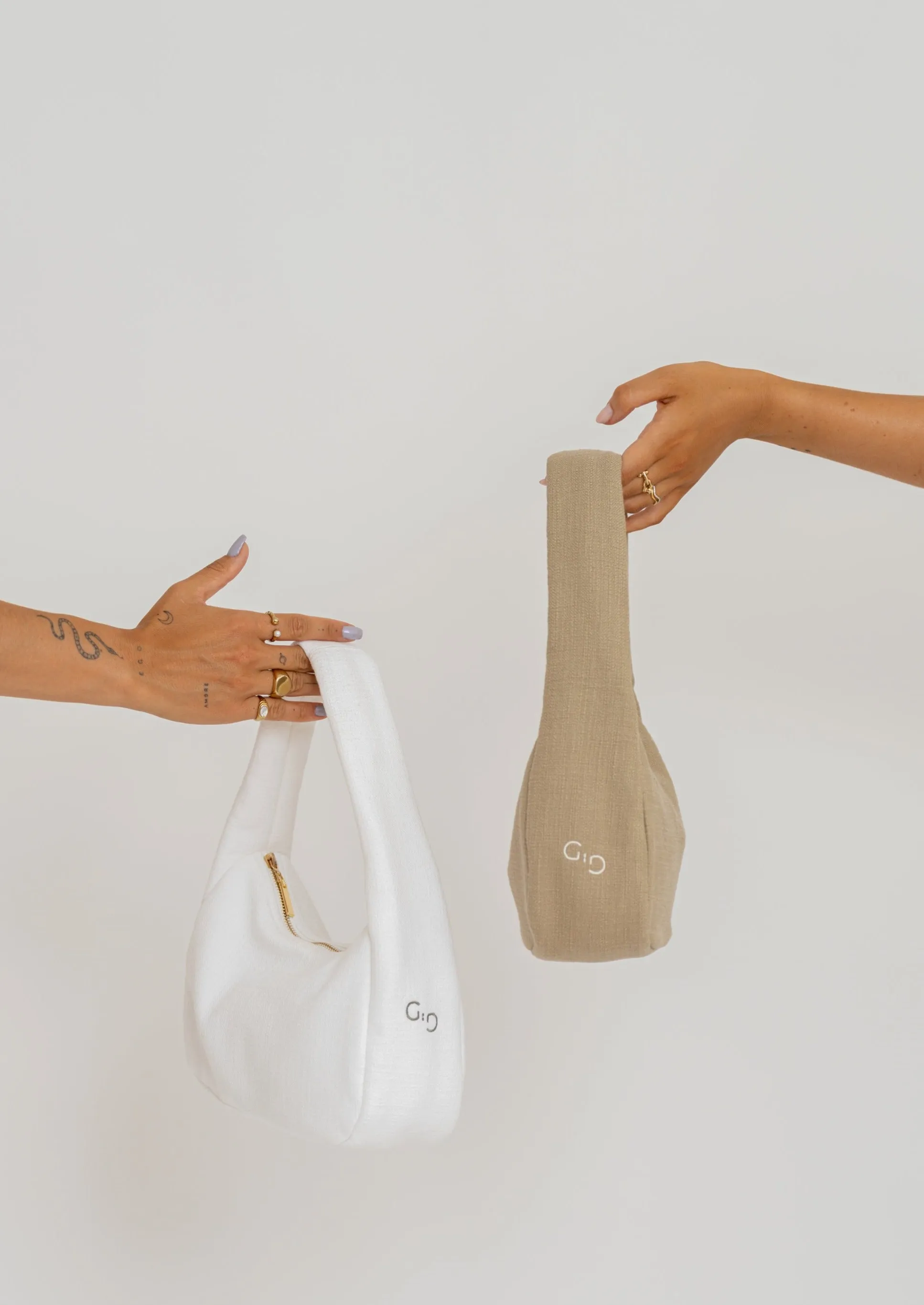 Pillow Shoulder Bag Mini - White