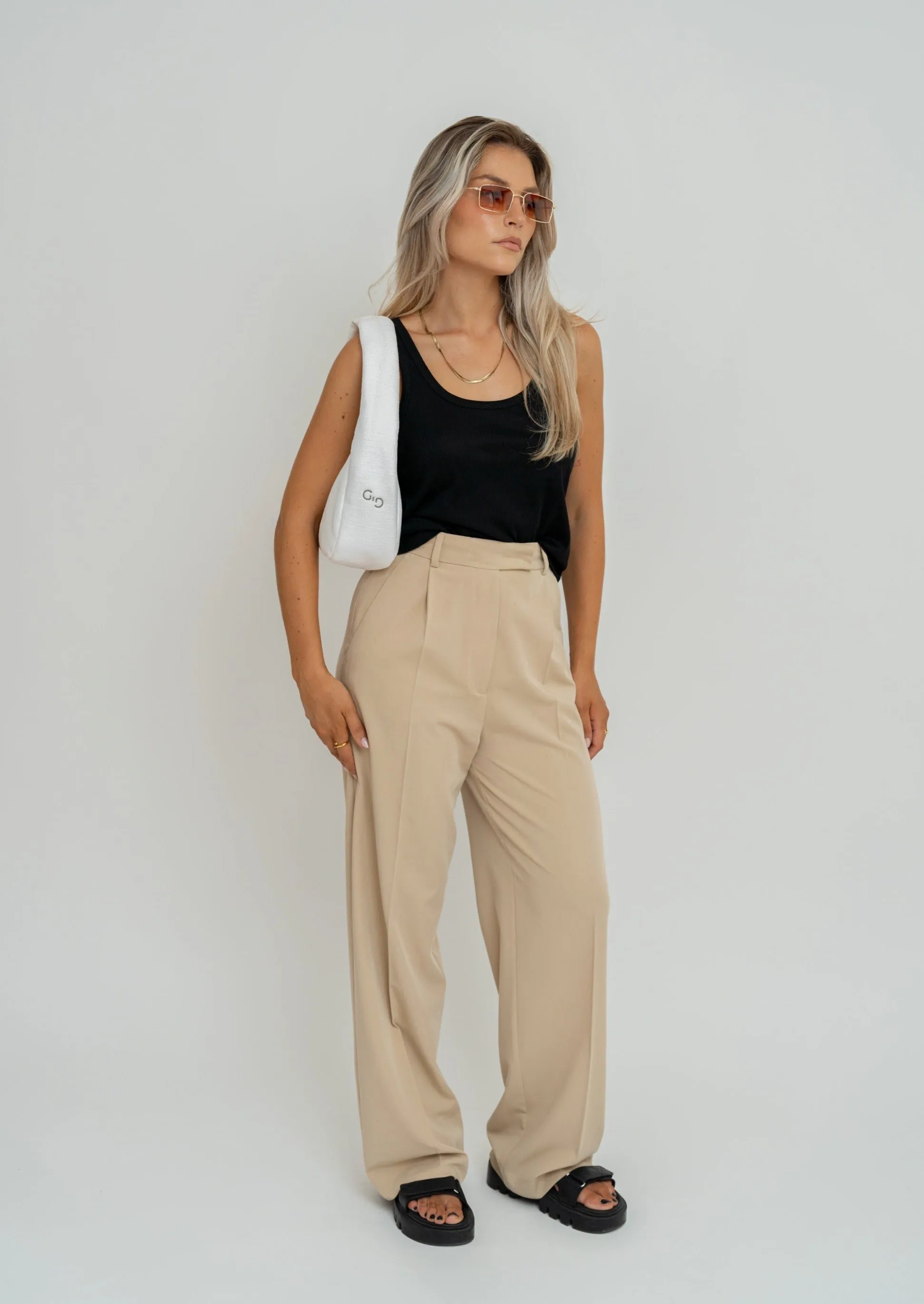 Pillow Shoulder Bag Mini - White