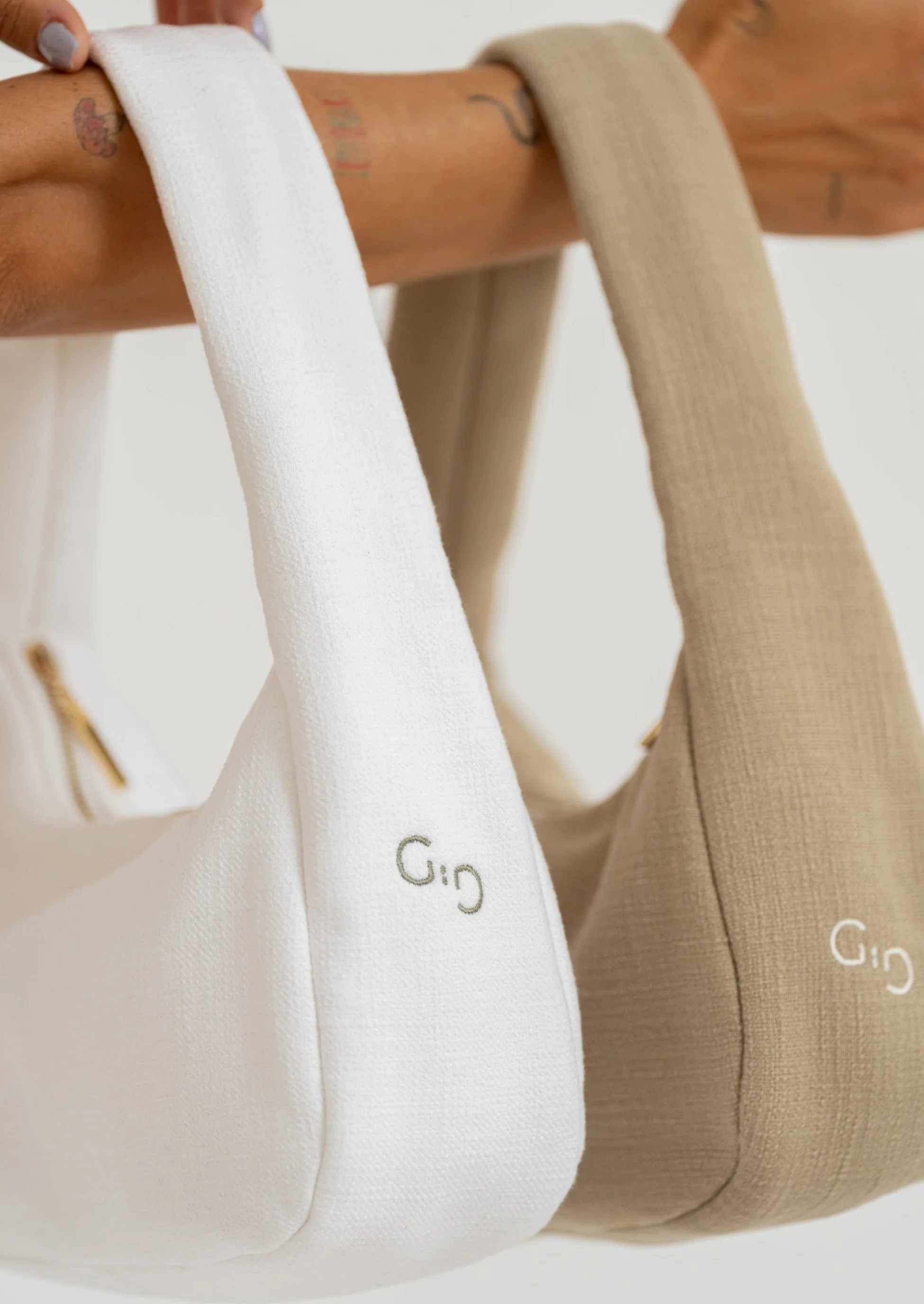Pillow Shoulder Bag Mini - White