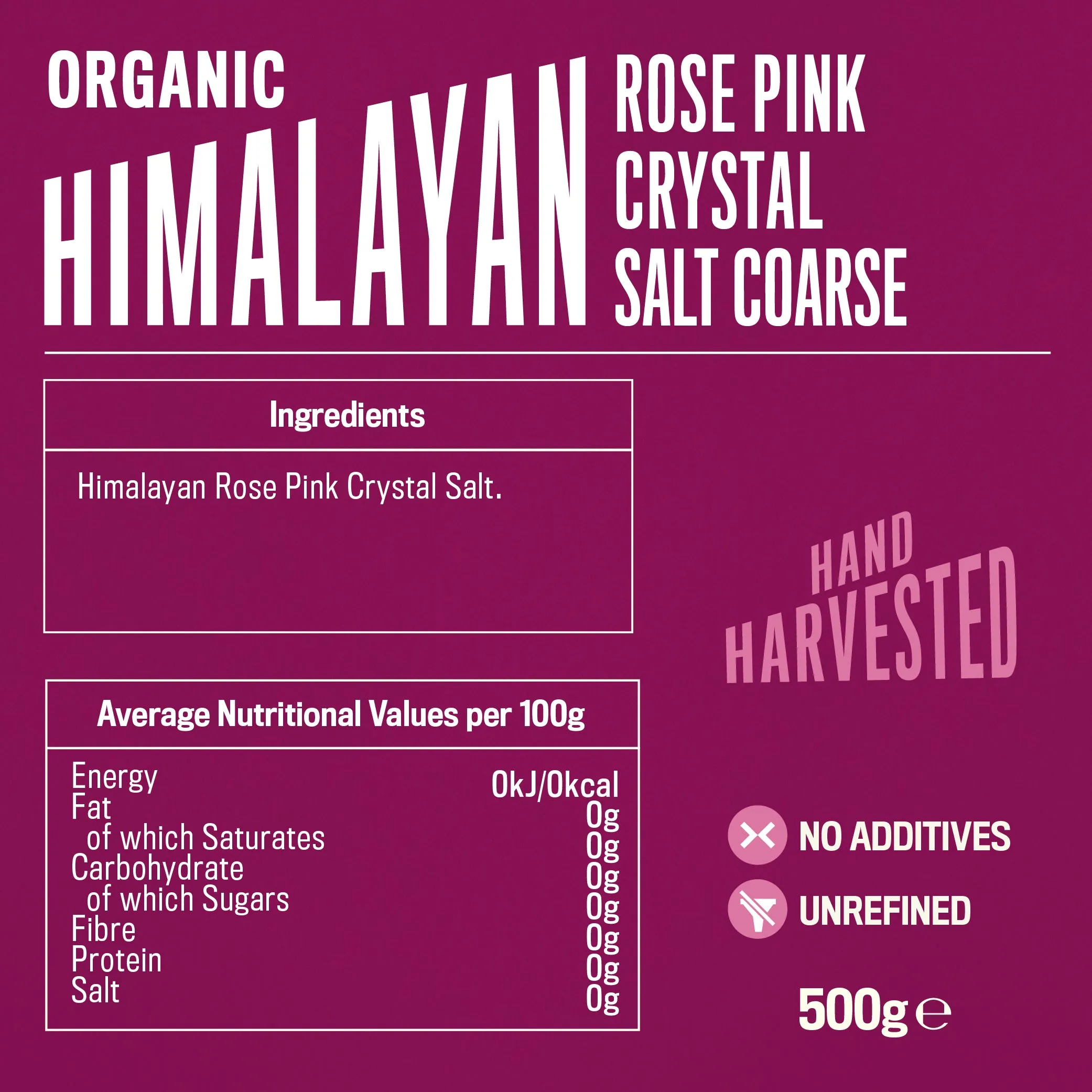 PINK HIMALAYAN SALT COARSE