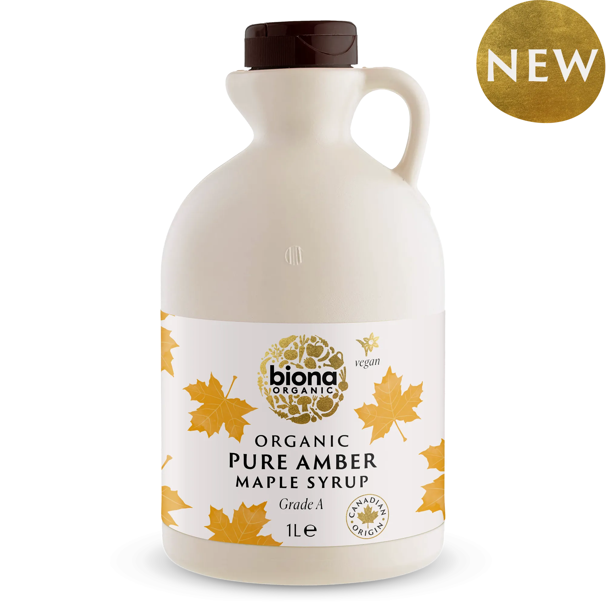 PURE AMBER MAPLE SYRUP 1L