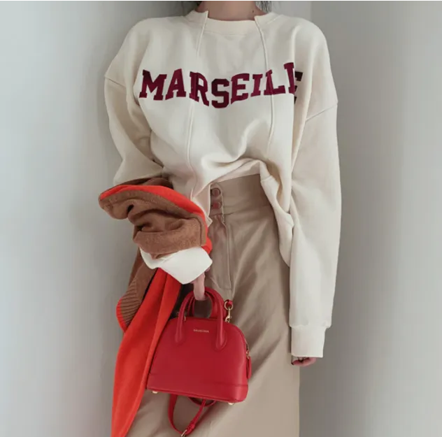 "MARSEILLE" Sweater With Unique Collar