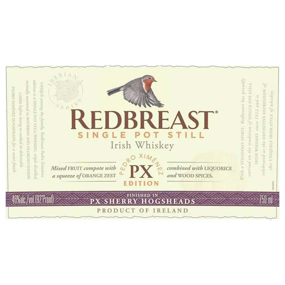 Redbreast Iberian Series PX Sherry Hogsheads Cask