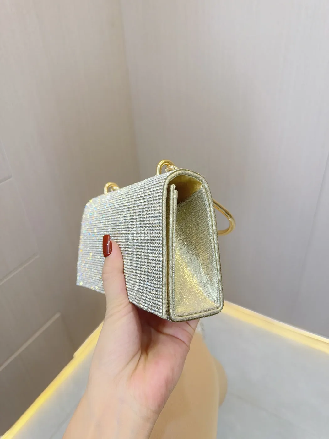 Rhinestone Evening Bag