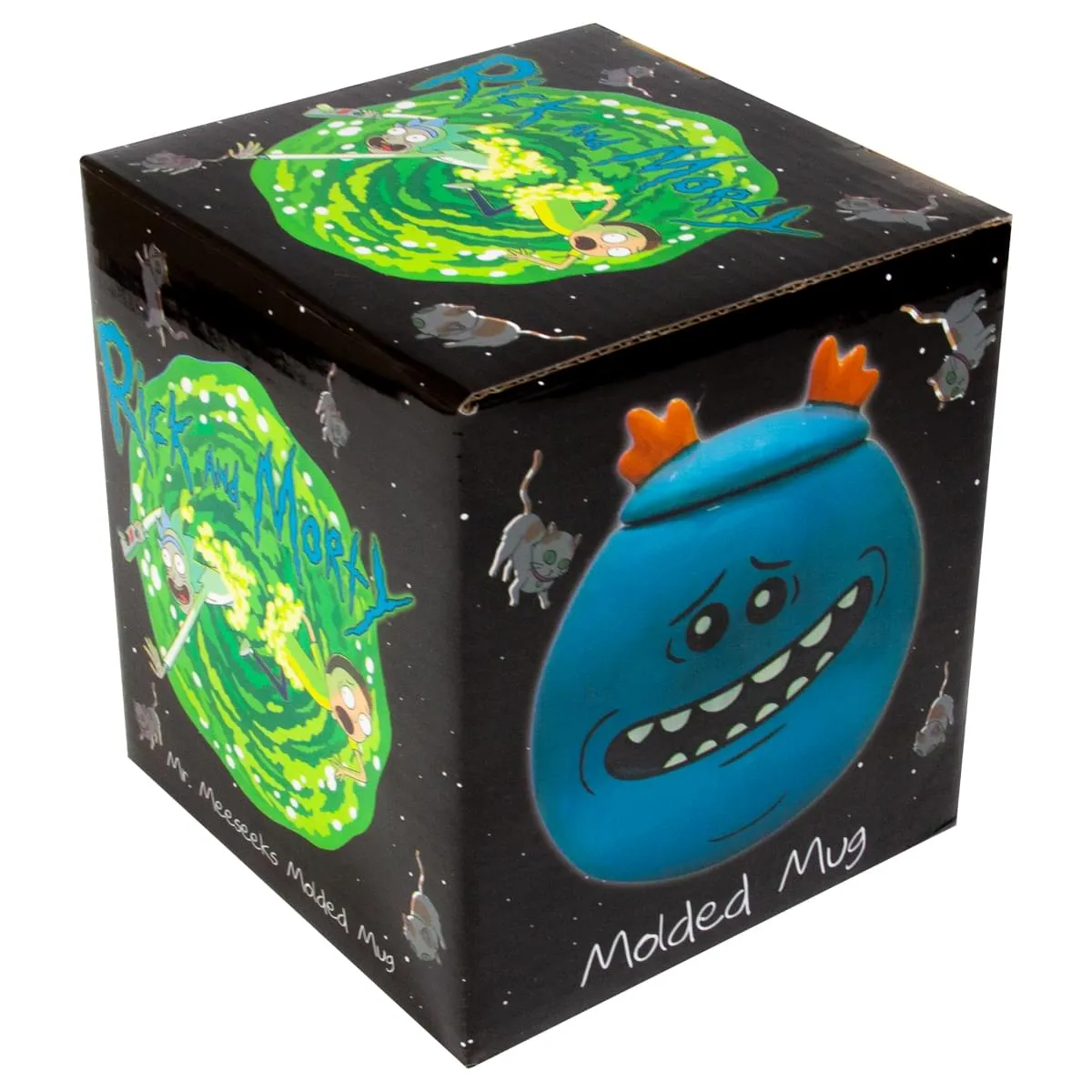 Rick & Morty Collectibles | Rick and Morty Mr. Meeseeks Mini Mug | 2 Tufts