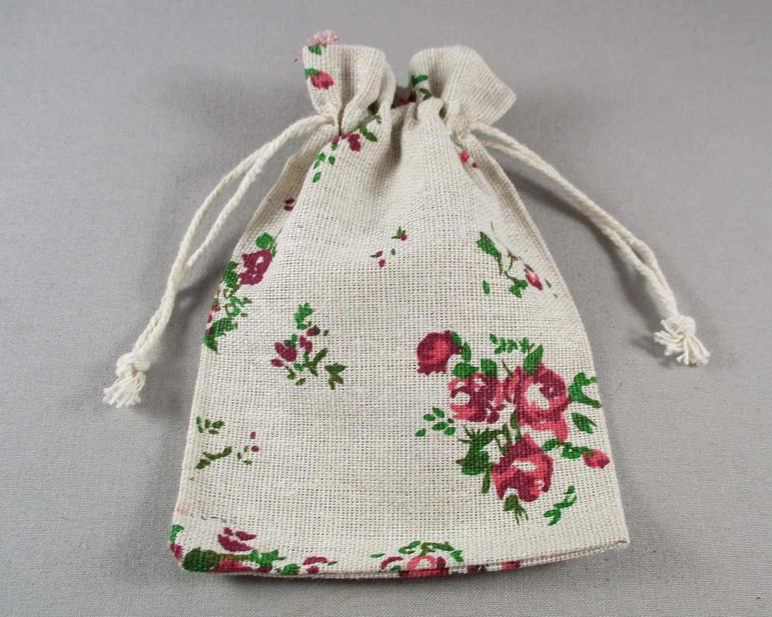 Roses Bag for Gemstones 14x10cm 1pc (3019)