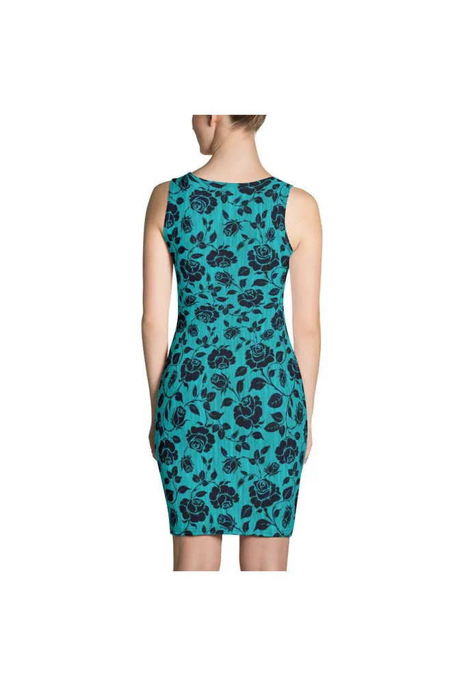 Rosy Shadows Sublimation Dress