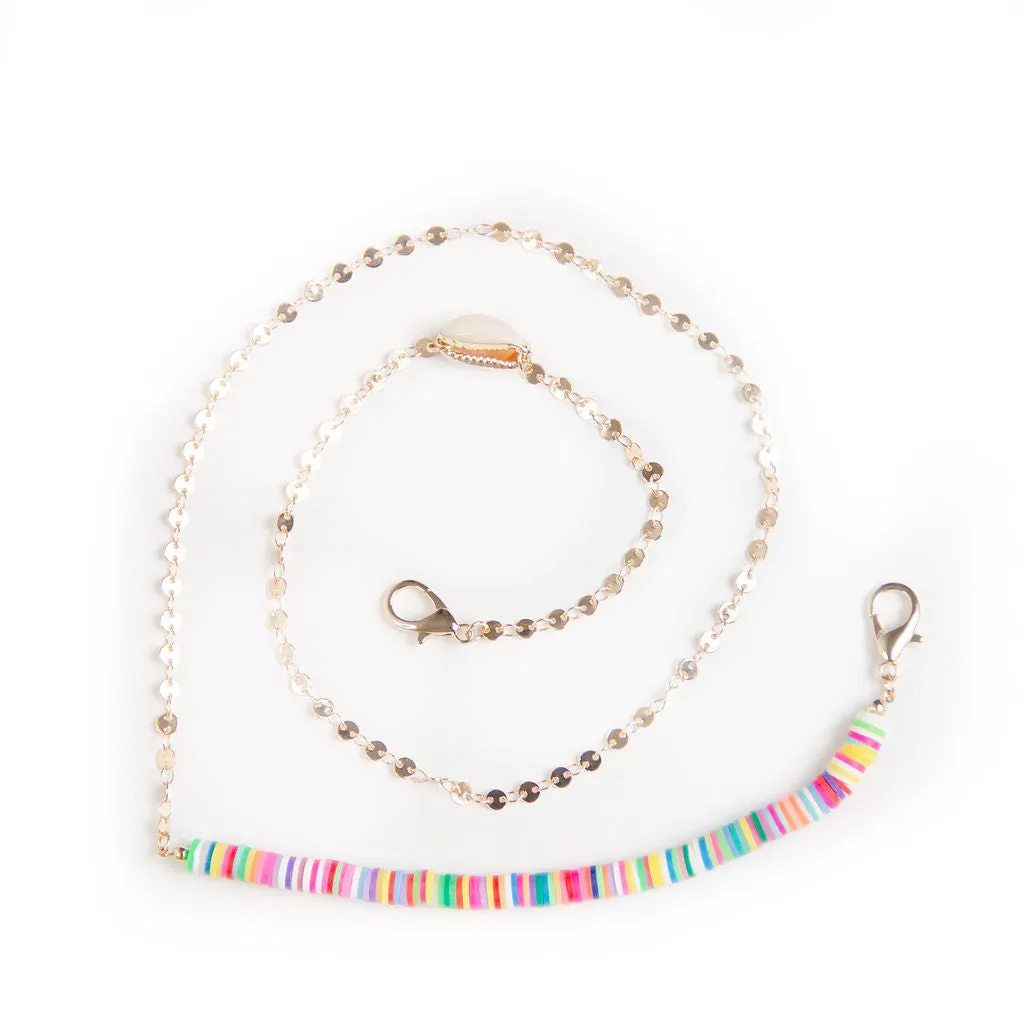 Seashell Bead Chain for Sunglasses