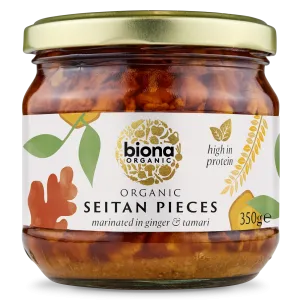 SEITAN PIECES IN GINGER AND TAMARI