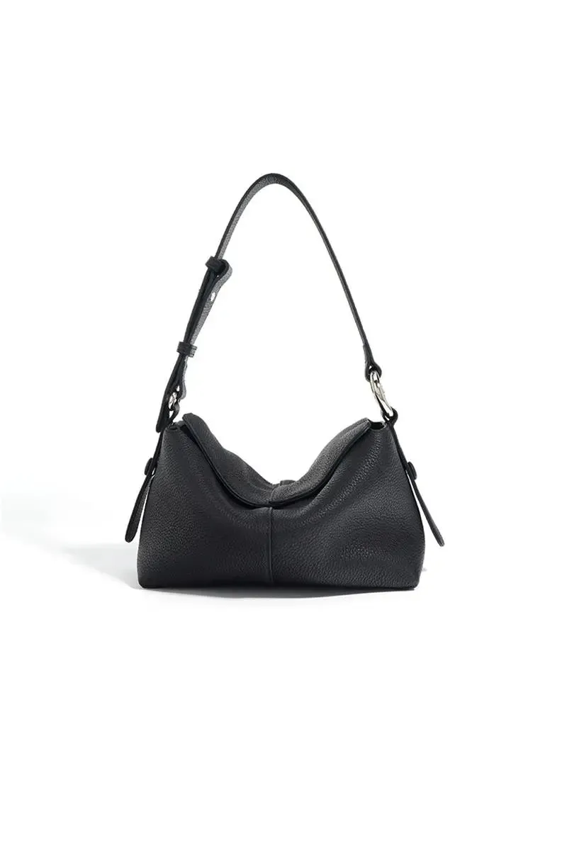 Small Calfskin Leather Shoulder Bag