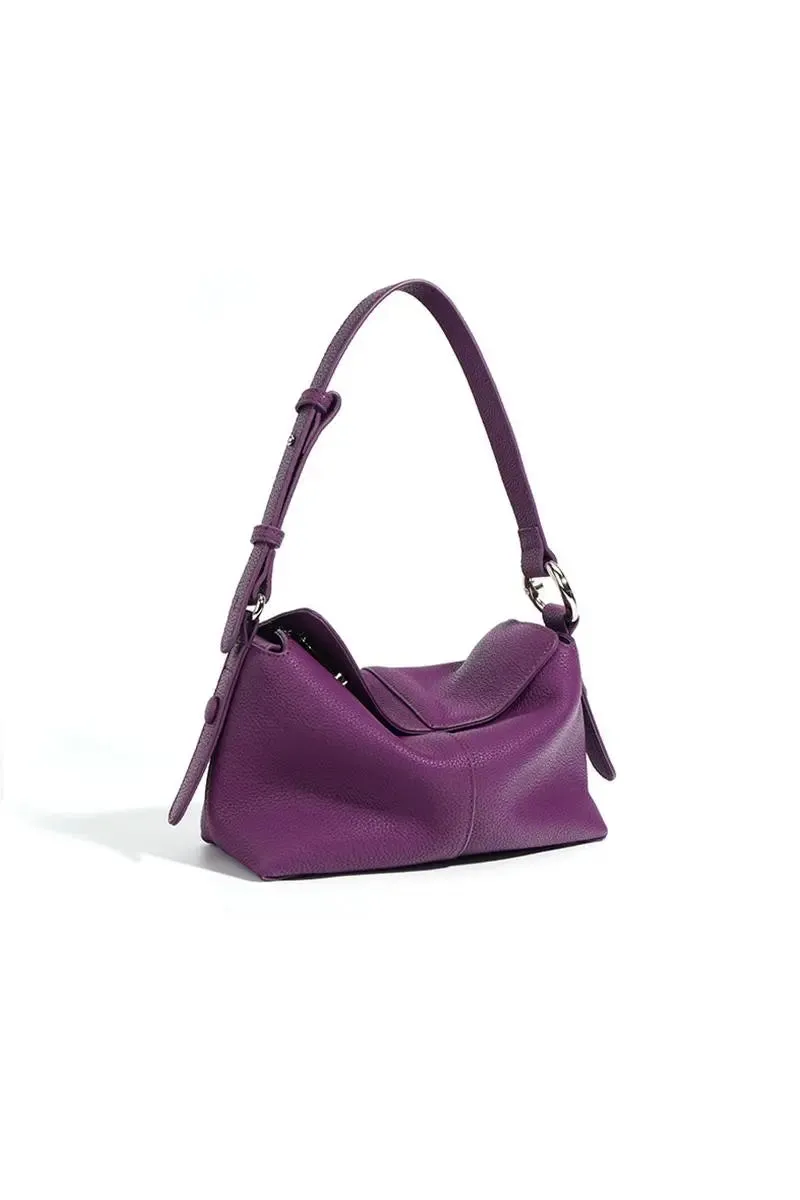 Small Calfskin Leather Shoulder Bag