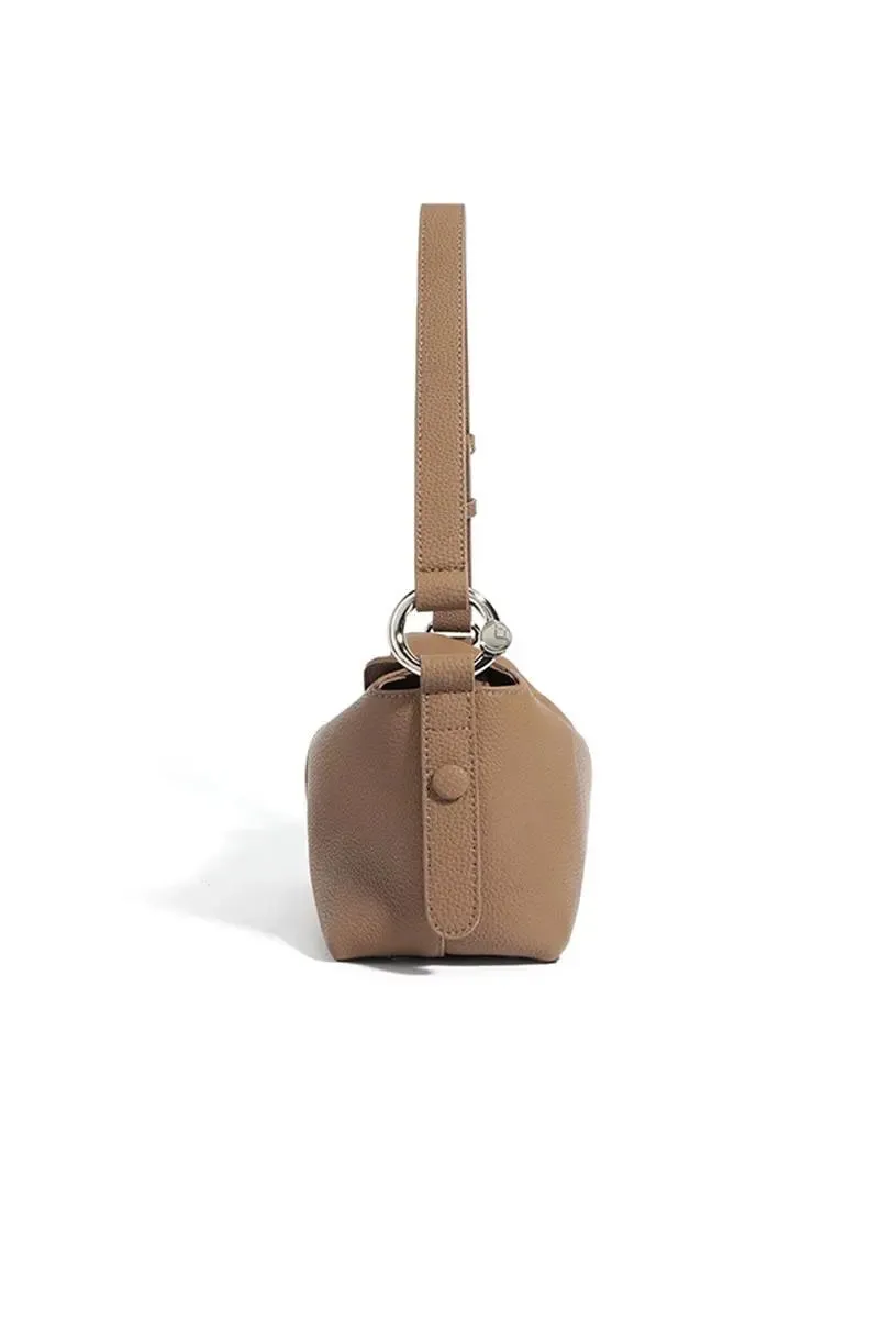 Small Calfskin Leather Shoulder Bag