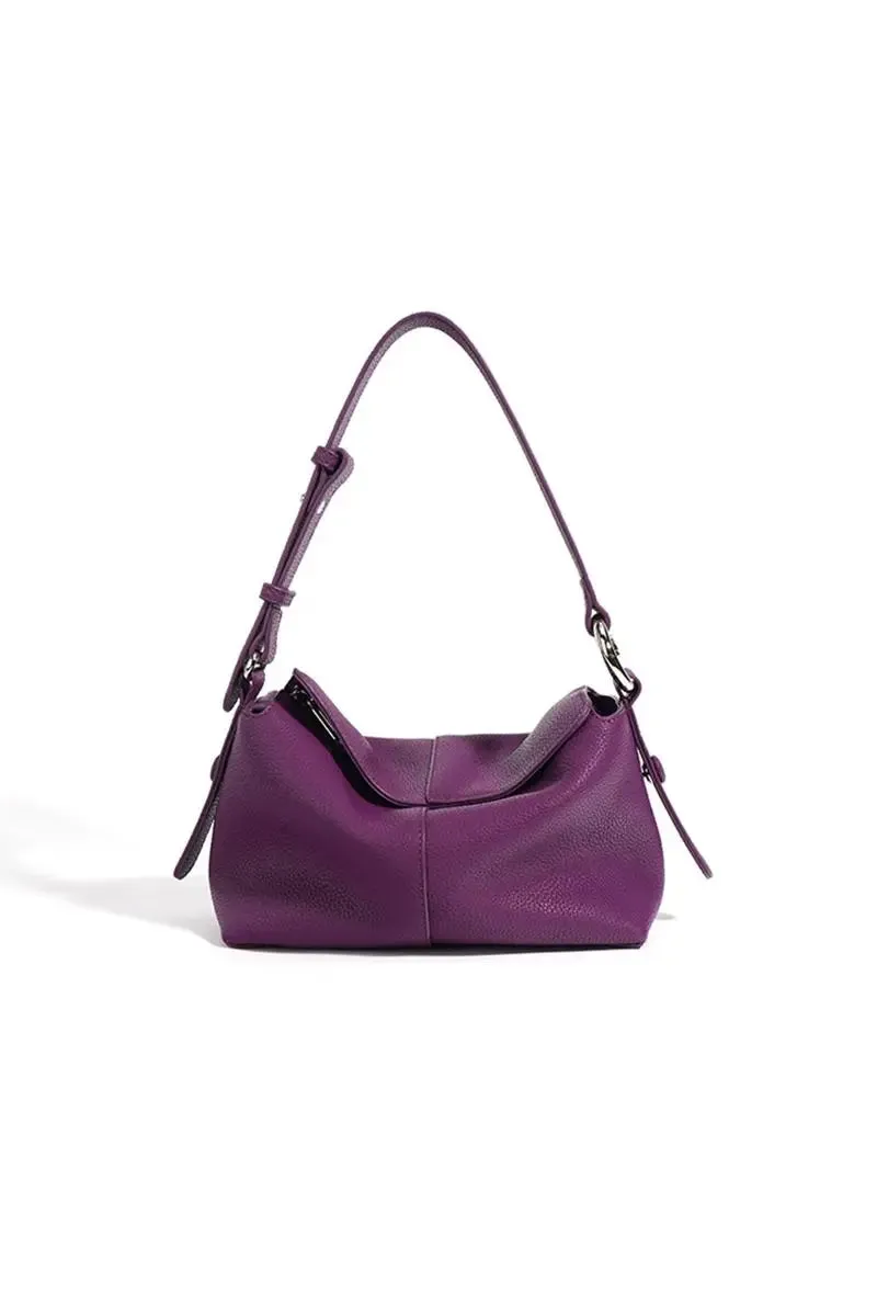 Small Calfskin Leather Shoulder Bag