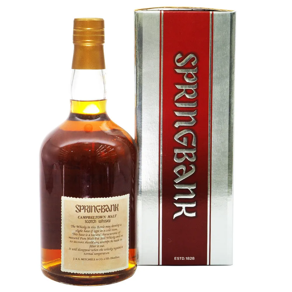 Springbank 25 Years