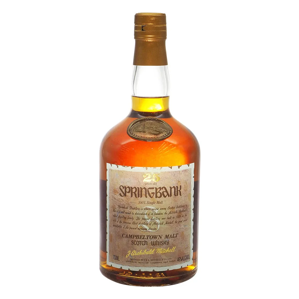 Springbank 25 Years