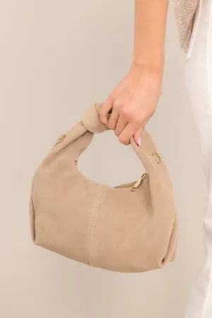 Stick With Me Taupe Bag