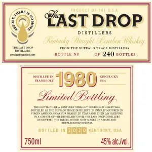 The Last Drop XIX 1980 Buffalo Trace