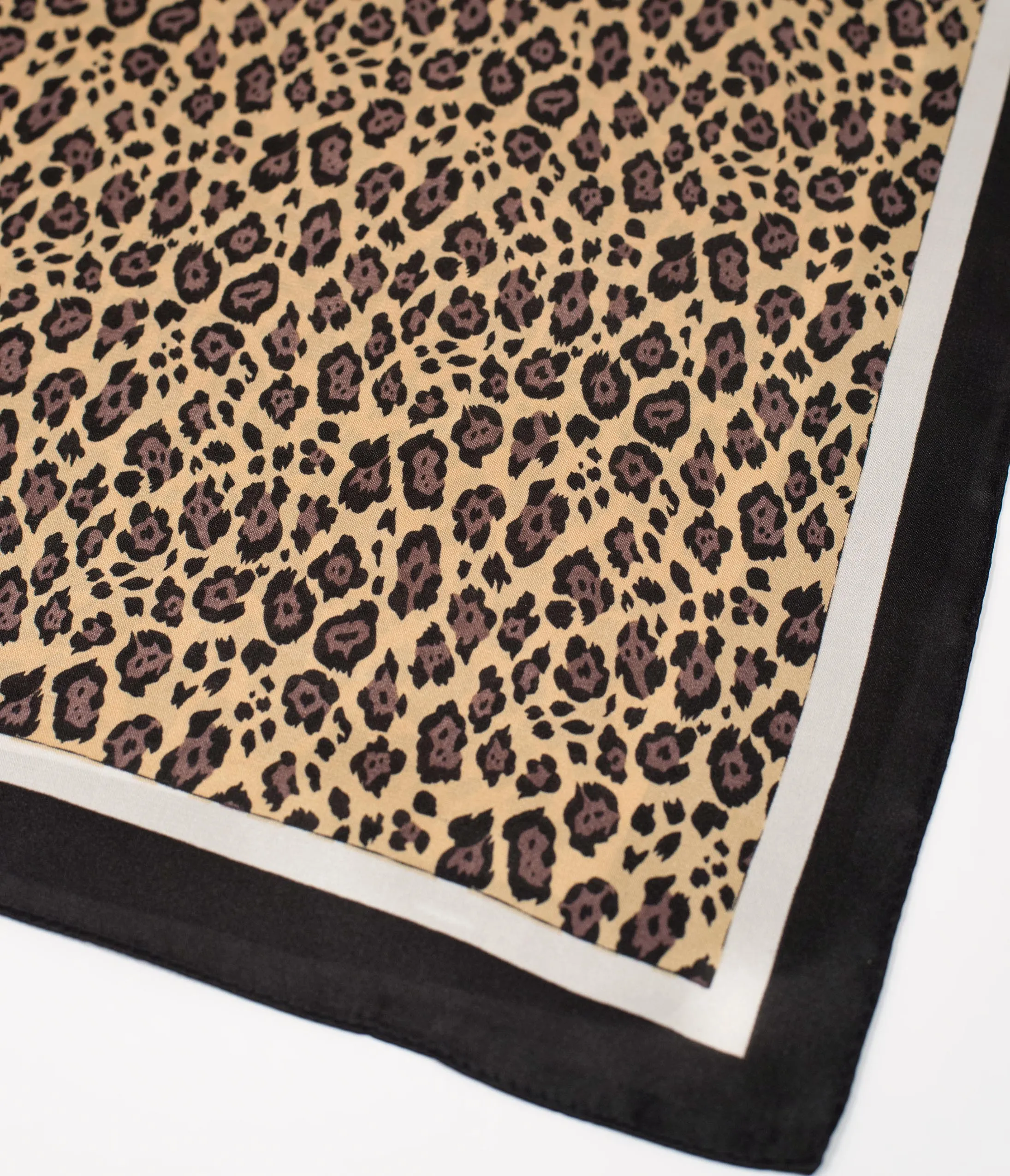 Unique Vintage Leopard Print Hair Scarf