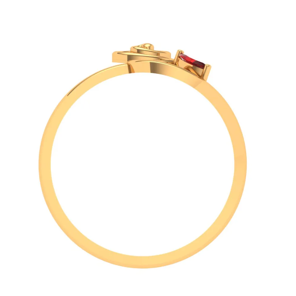 Unique Yellow Gold Rings