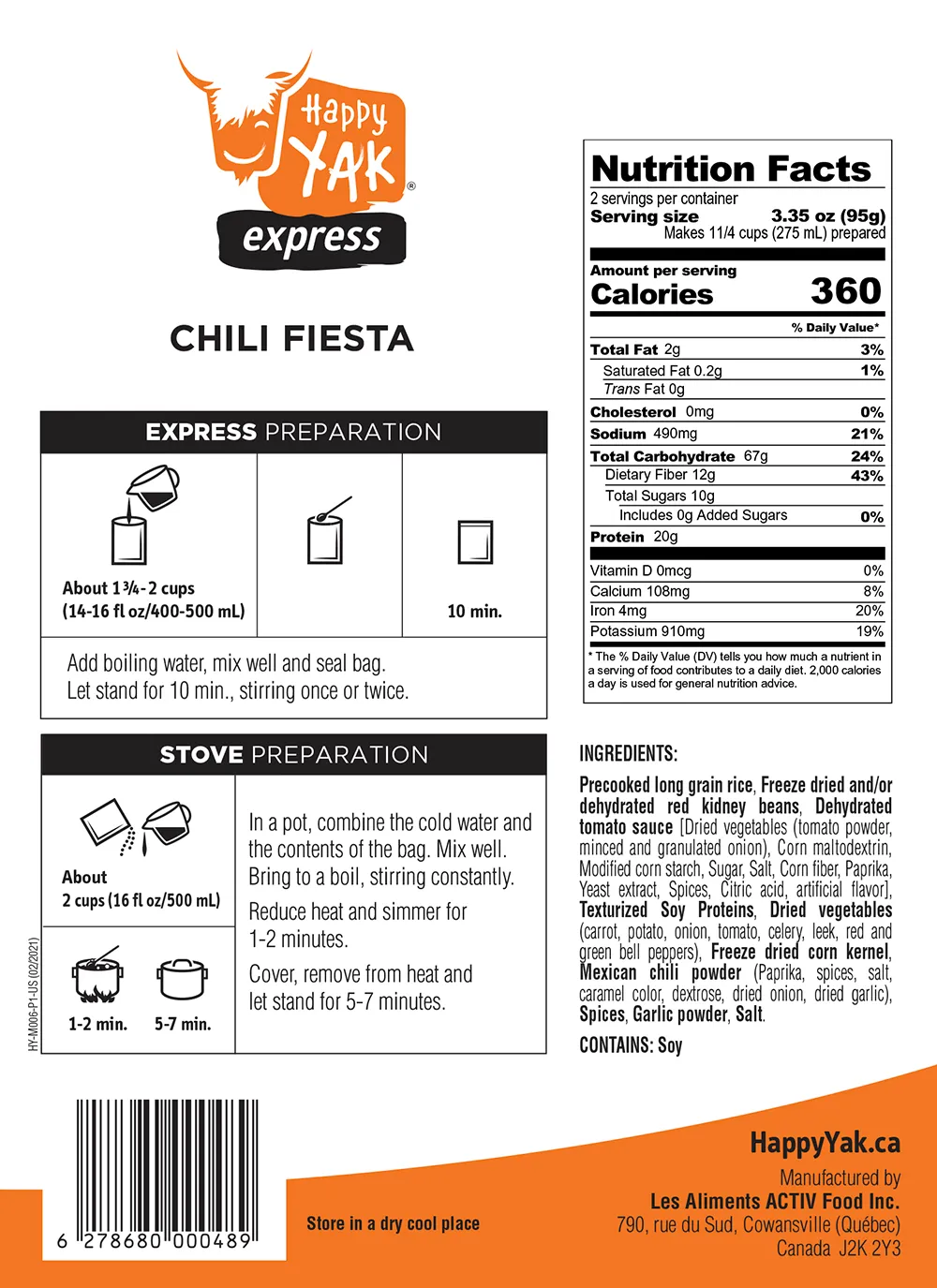 Vegan Chili Fiesta