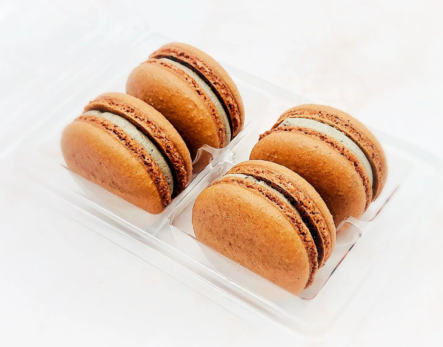Vegan Chocolate Macarons