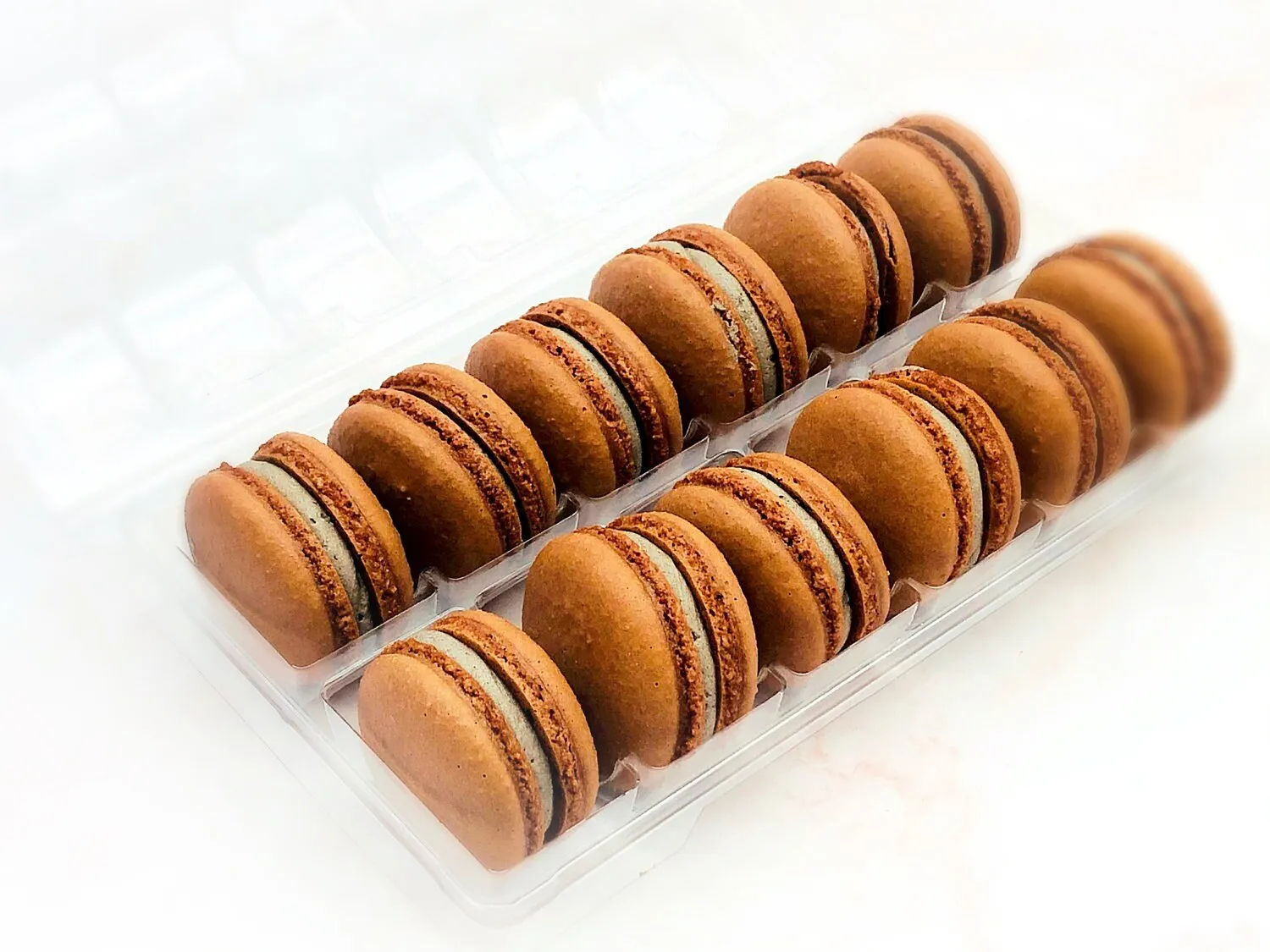 Vegan Chocolate Macarons