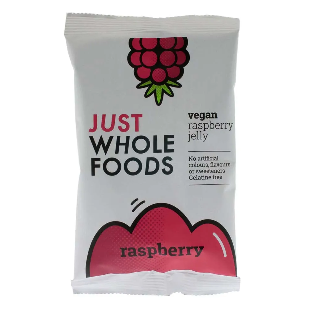 Vegan Raspberry Jelly Crystals