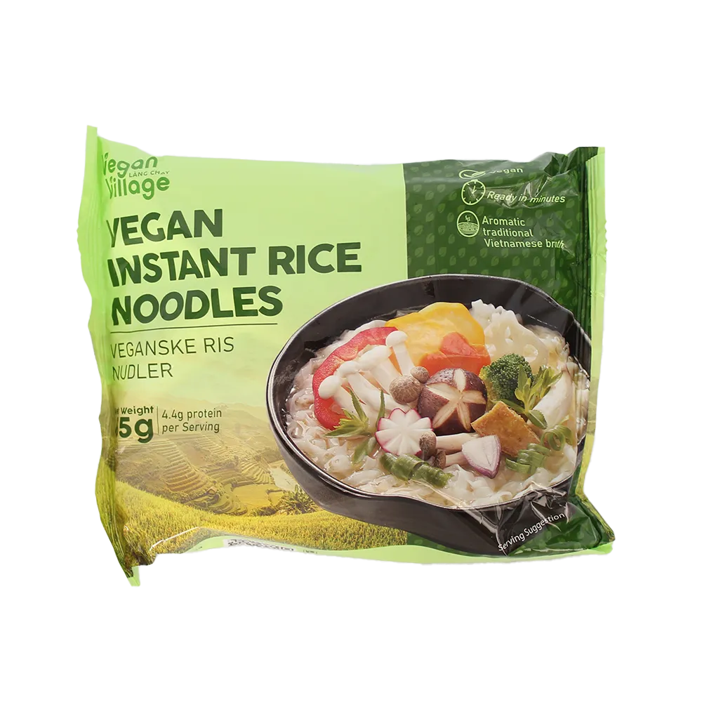 VEGAN VILLAGE Vegan Instant Rice Noodles 70g (Case 30)