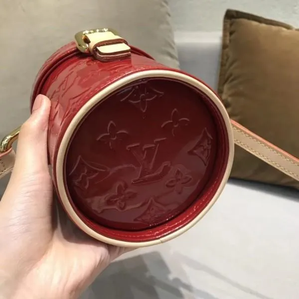 Vintage Monogram Vernis Mini Container Bag Red 2019