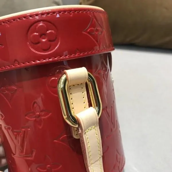 Vintage Monogram Vernis Mini Container Bag Red 2019