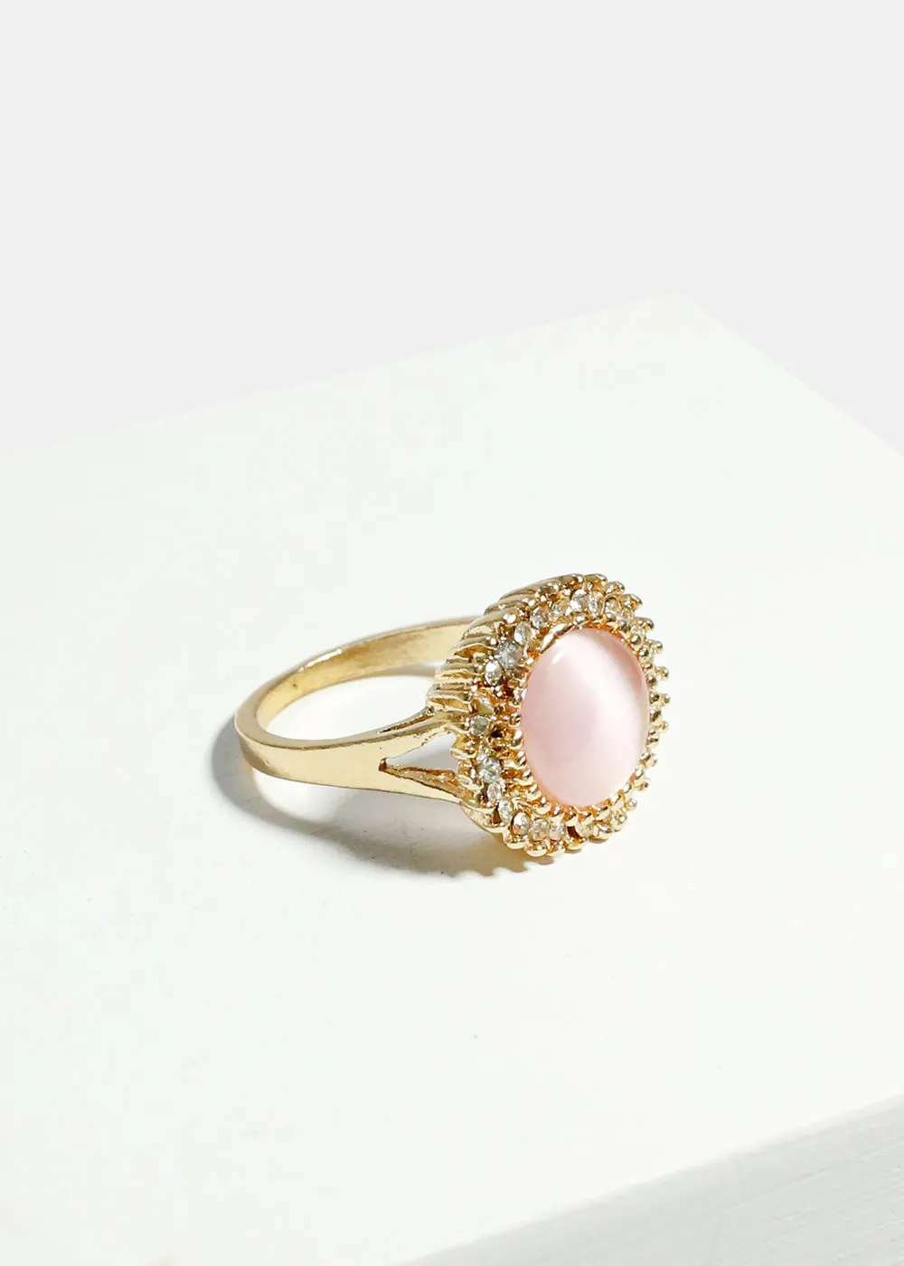 Vintage Unique Stone Ring