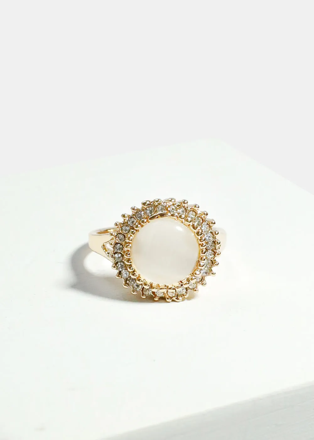 Vintage Unique Stone Ring