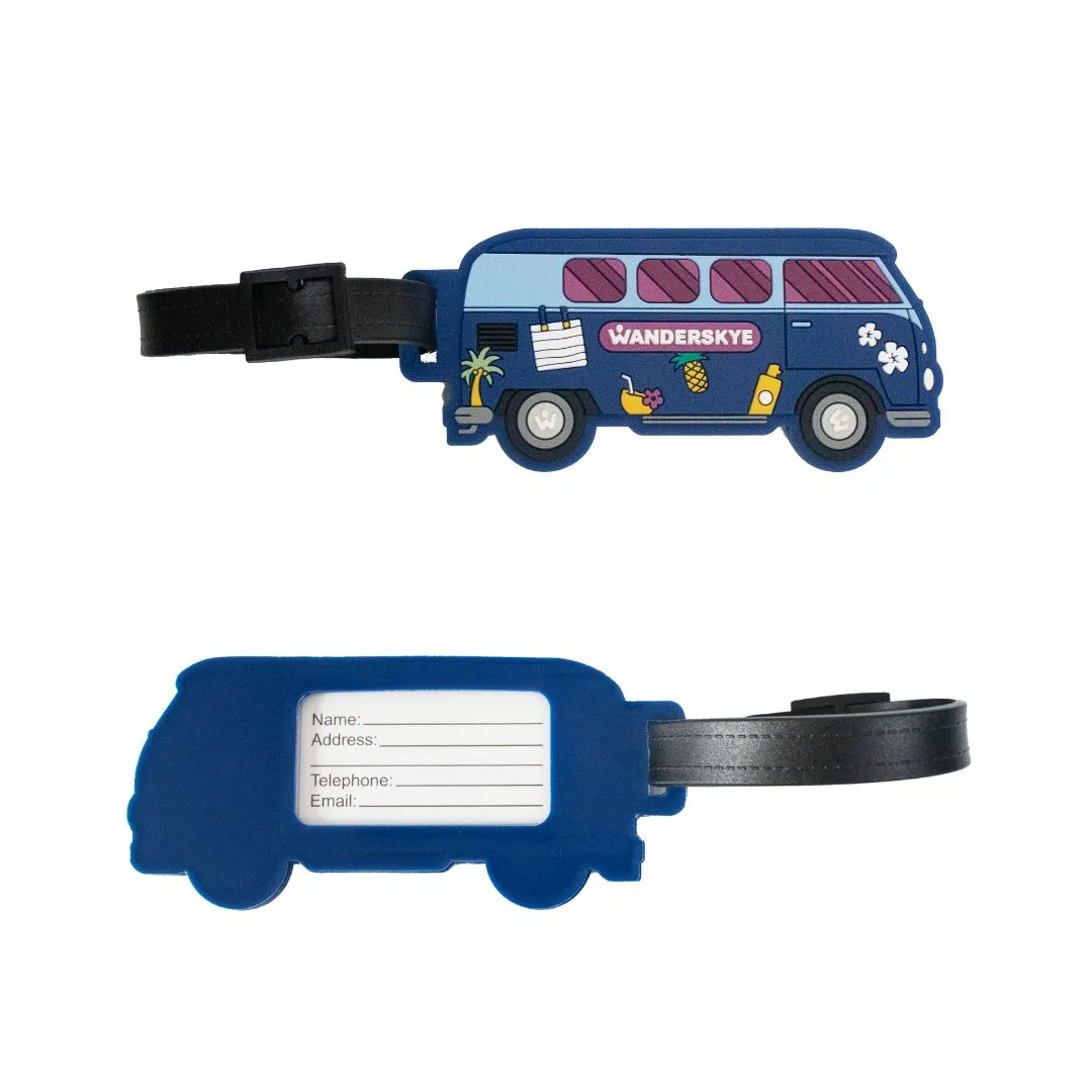 Wanderskye PVC Bag Tags - Viaje Series