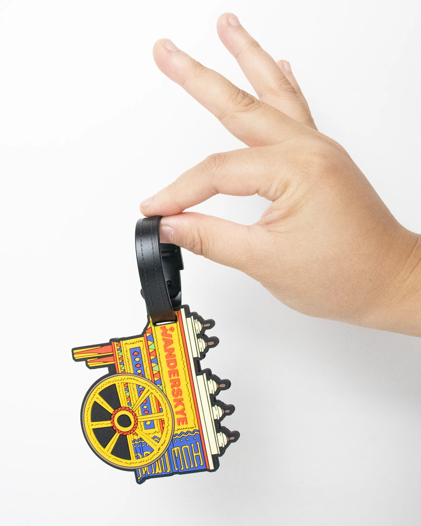 Wanderskye PVC Bag Tags - Viaje Series