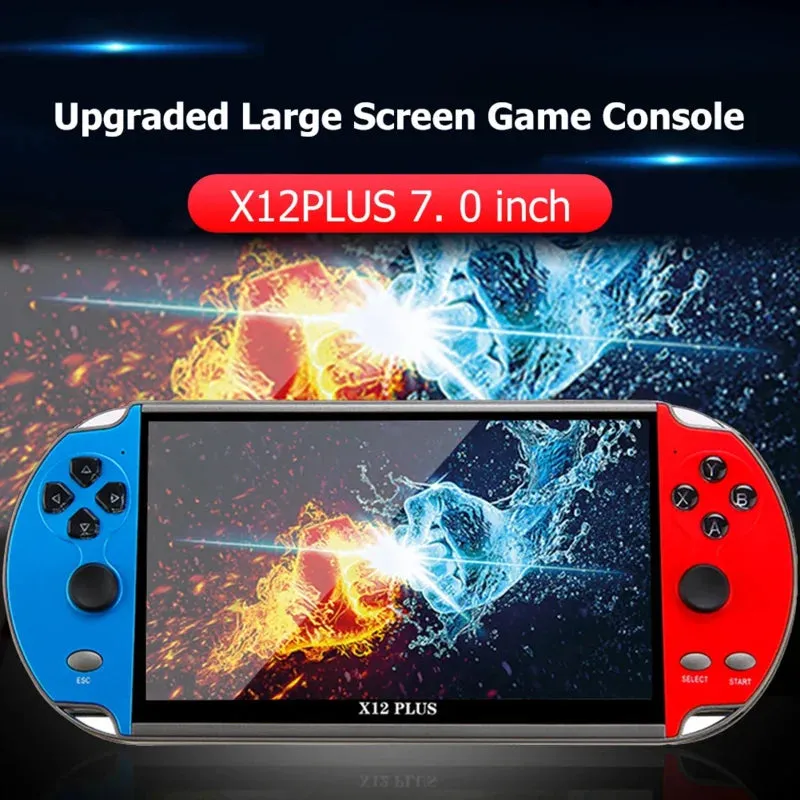 X12 Plus Handheld Game Console X7 X7 Plus 7.1/5.1/4.3 Inch HD Screen